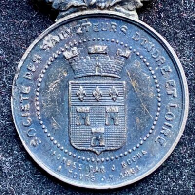 Médaille de la Société des Sauveteurs d&rsquo;Indre et Loire