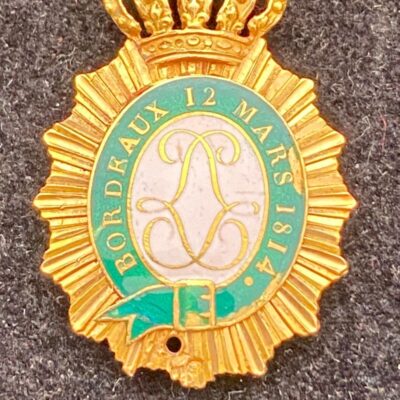 Médaille du Brassard de Bordeaux en Or 12 mars 1814