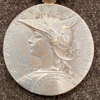 Médaille 2éme Expédition campagne de Madagascar 1895