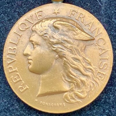 Médaille du Service de Santé des Armées France 1955