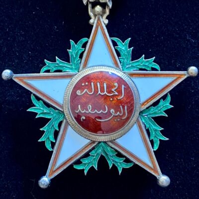 Commandeur de l&rsquo;Ordre de Ouissam Alaouite Chérifien 3éme Type