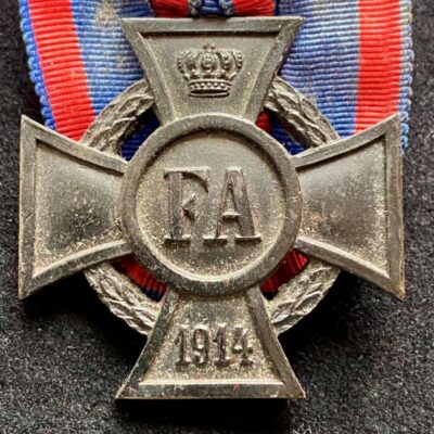 Croix de Frédéric Auguste de Oldenburg-2nd Classe-1914-Allemagne-WWI