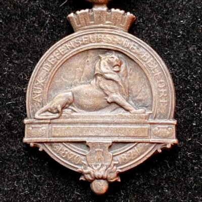 Médaille des Défenseurs de Belfort 1870 1871