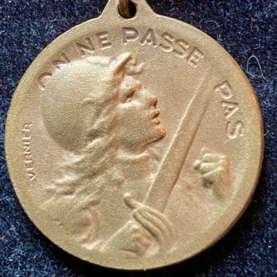 Médaille de Verdun Modèle Vernier WWI