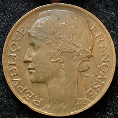 Médaille de l&rsquo;Aéronautique Bronze Attribué A. LARRIEU modèle Morlon