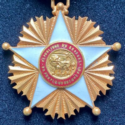 Médaille Officier de l&rsquo;Ordre National du Lion du Sénégal- Sénégal-1960