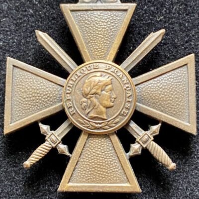 Croix de Guerre 1939 avec 1 palme et 1 étoile bronze France WWII