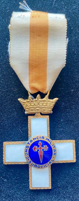 Croix de Récompense d'Ancienneté 20 ans Sous Officicier Espagne – Image 3