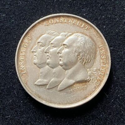 Médaille de la Société Parisienne d&rsquo;Agriculture 1815 ARGENT Graveur Jeuffroy