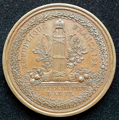 Médaille du Conseil des Cinq-Cents Cuivre France XVIIIéme Siècle – Révolution Française