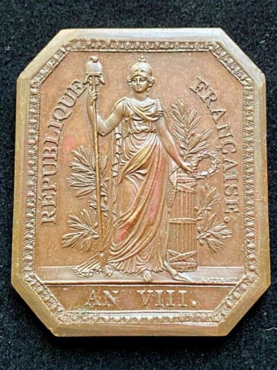 Médaille du Corps Législatif bronze France XVIIIéme Siècle Révolution Française 1799