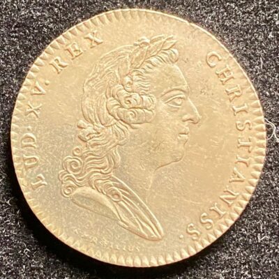 Jeton Louis XV Chambre de Commerce de Bordeaux Argent 1750