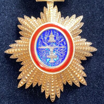 Médaille Commandeur de l&rsquo;Ordre Royal du Cambodge VERMEIL