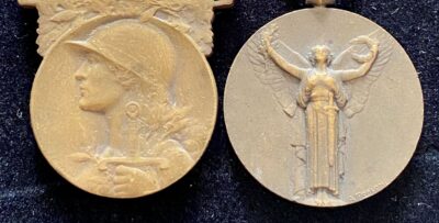 Médaille Interalliée MORLON + Médaille Commémorative 14 18 MORLON