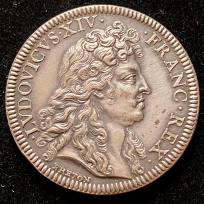 Médaille Louis XIV Comédien du Roi Monnaie de Paris numérotée ARGENT