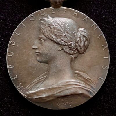 Médaille d&rsquo;Honneur des Pompiers 1er Type ARGENT