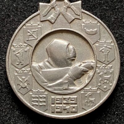 Médaille de l&rsquo;Hiver 1939 1940 FINLANDE + Agrafe Ilmapuolustus