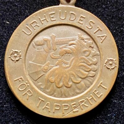 Médaille de la Bravoure 2éme classe Bronze FINLANDE