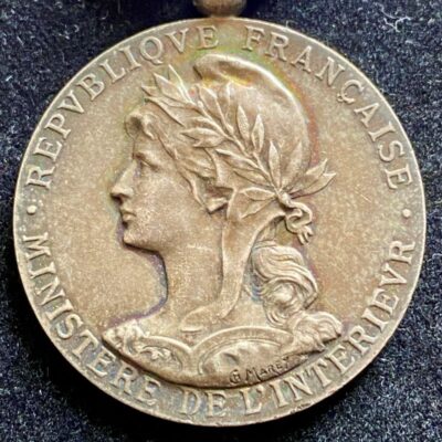 Médaille d&rsquo;Honneur de la Voierie Communale non attribuée ARGENT