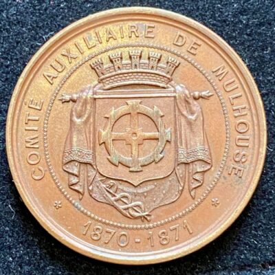 Médaille de la Société Française de Secours aux Blessés Comité de Mulhouse