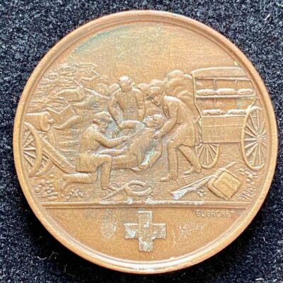 Médaille Annexes du Ministère de la Guerre Ambulances de la Presse 1870 1871