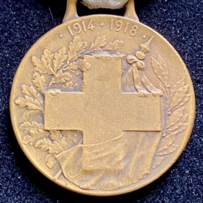 Médaille du Souvenir de la Grande Guerre Association des Dames Françaises 14-18 WWI