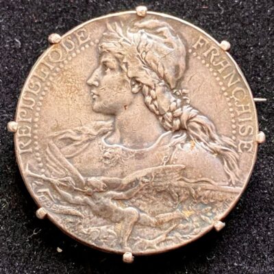 Médaille des Débitants de Vins Dépt de la Seine récompense 1898 attribuée