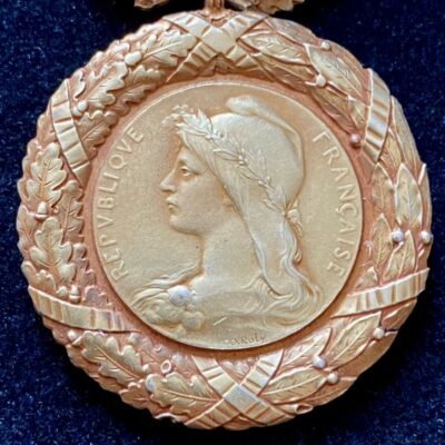 Médaille d&rsquo;Honneur du Ministère du travail et de l&rsquo;Hygiène Vermeil Rare