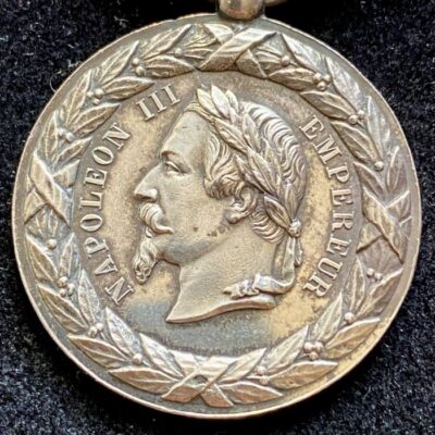 Médaille d&rsquo;Italie Modèle non signé d&rsquo;Eugène Farochon ARGENT