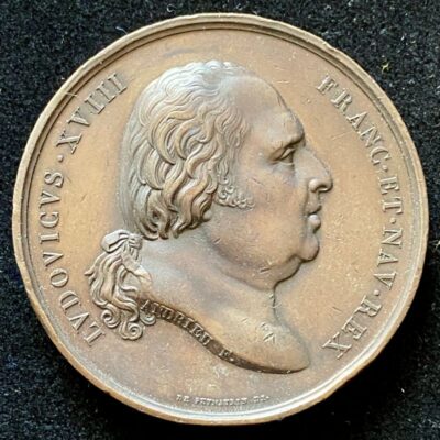 Médaille Commémorative pour la Construction du Pont de Pierre de Bordeaux Cuivre