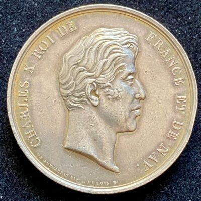 Médaille de la Chambre des Députés Session 1827 Charles X