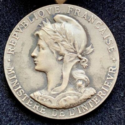Médaille des Travaux Publics 1er type par Marey ARGENT