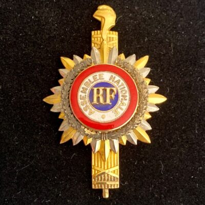 Insigne de Député 5éme République France