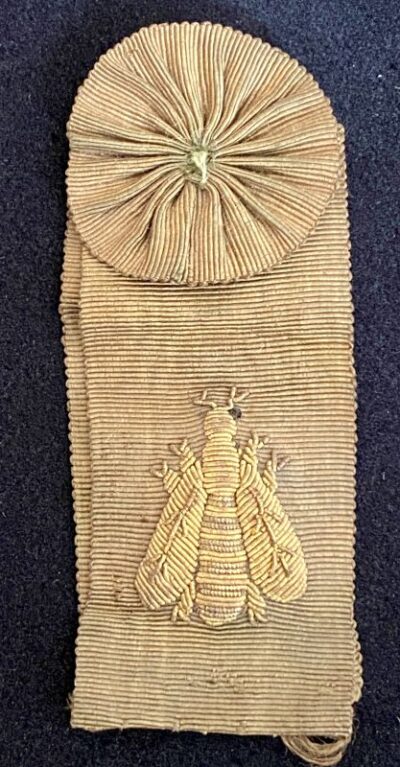 Insigne Ancienne en tissu Société de Secours Mutuels XIXéme siècle