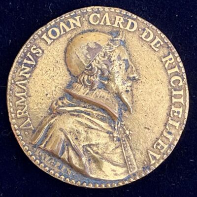 Médaille Cardinal de Richelieu « L&rsquo;esprit gravite autour des étoiles » 1631