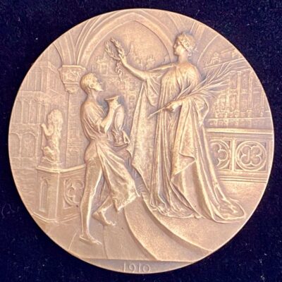 Médaille du Royaume de Belgique pour l&rsquo;Exposition Universelle de Bruxelles 1910