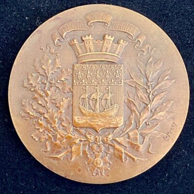 Médaille de la Préfécture de Police de Paris attribuée 1942