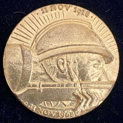 Médaille commémorative des 50 ans de l&rsquo;Armistice 11 nov 1918 Val de Marne