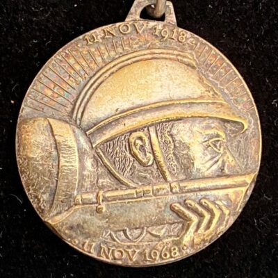 Médaille commémorative des 50 ans de l&rsquo;Armistice 11 nov 1918 Aube