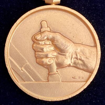 Lot de 2 Médailles d&rsquo;Honneur Chemin de Fer 2éme type non attribué Bronze