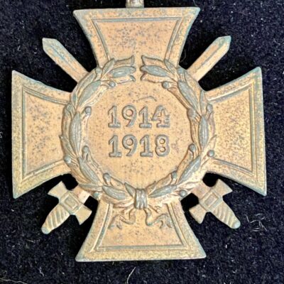 Médaille Croix des Anciens Combattants Allemands WWI