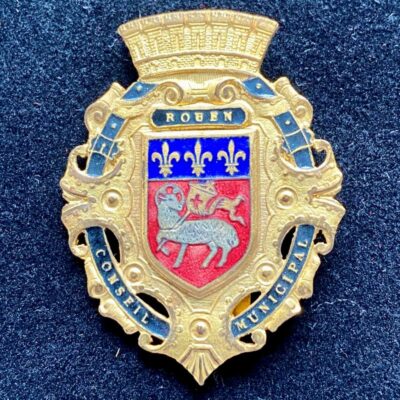 Insigne du Conseil Municipal de Rouen France