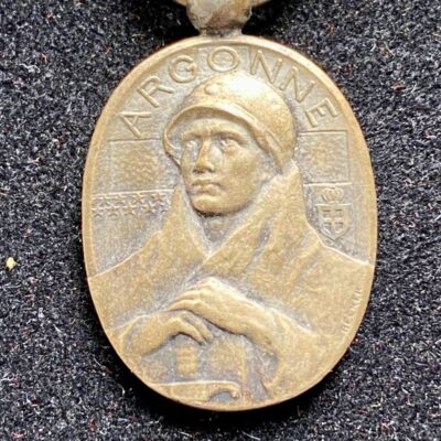 Médaille Argonne Vauquois WWI Bronze