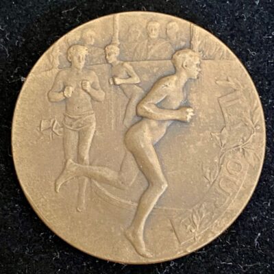 Médaille « La Course » C.S.P.C.G. 1903 bronze par Rivet