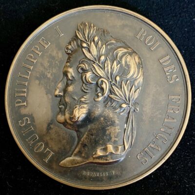 Médaille Louis Philippe 1er La Bataille de l&rsquo;Isly 14 août 1844 Bronze