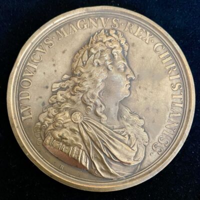 Médaille Louis XIV Splendeur de la Marine bronze