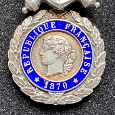 Médaille Militaire aux Canons Argent