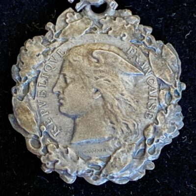 Médaille d&rsquo;Honneur de la Direction Générale des Douanes avec son écrin