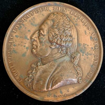 Médaille C. Bourgelat fondateur des Ecoles Vétérinaires Ecole de Toulouse