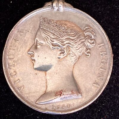 Médaille de Crimée 1854  ARGENT + bon ruban dépoque